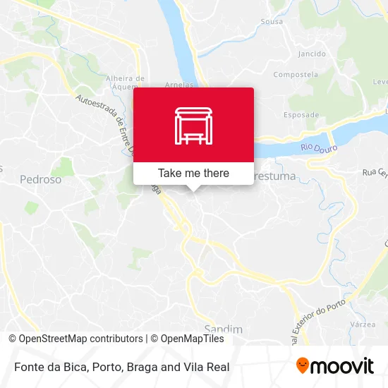 Fonte da Bica map