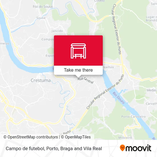 Campo de futebol map