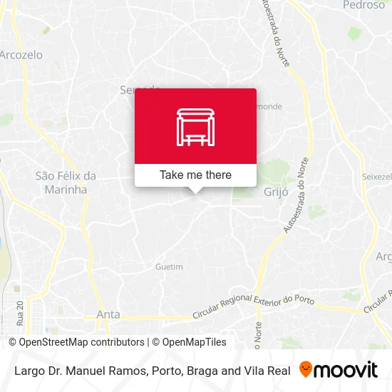 Largo Dr. Manuel Ramos map