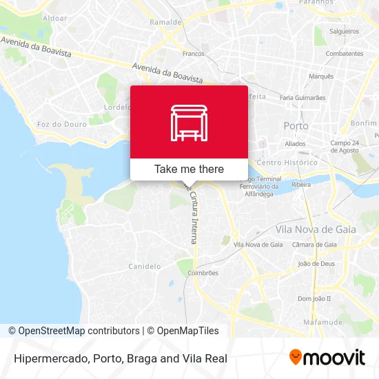 Hipermercado map