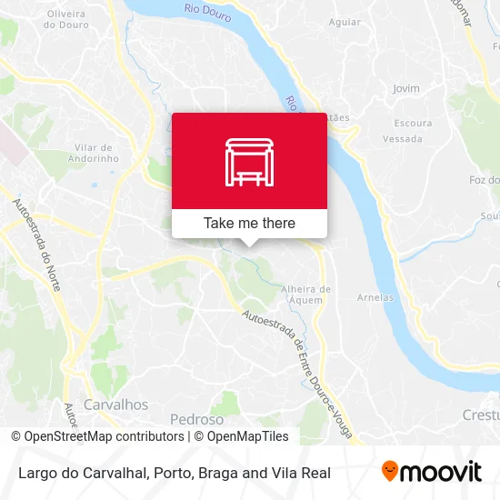 Largo do Carvalhal map