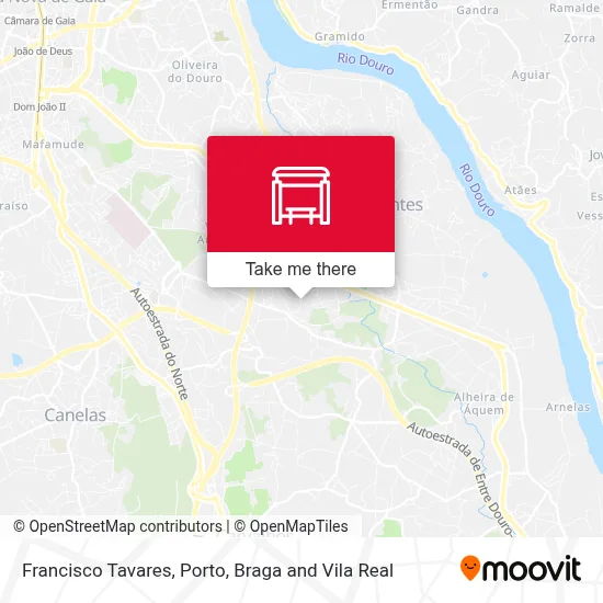 Francisco Tavares map