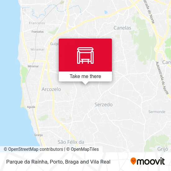 Parque da Raínha map