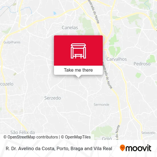 R. Dr. Avelino da Costa map