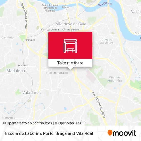 Escola de Laborim map