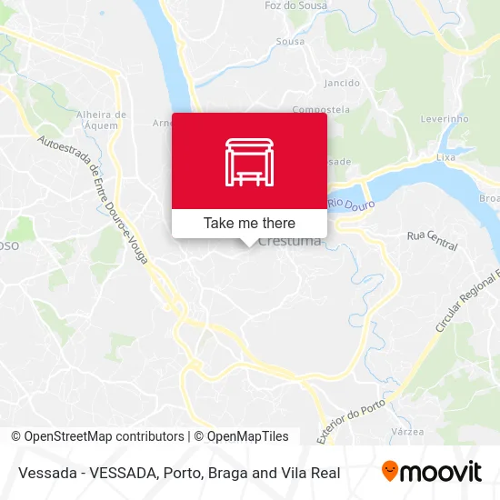 Vessada - VESSADA map