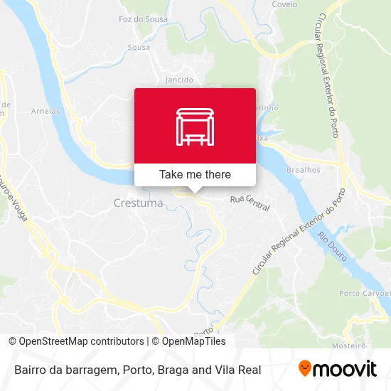 Bairro da barragem map