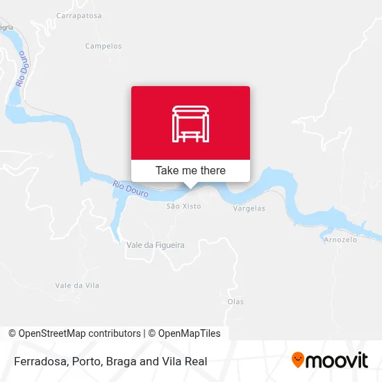 Ferradosa map