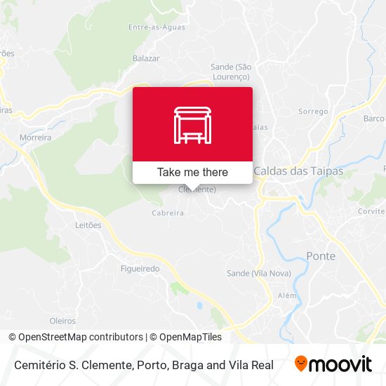 Cemitério S. Clemente map