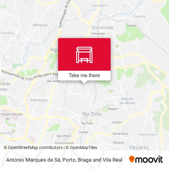 António Marques de Sá mapa