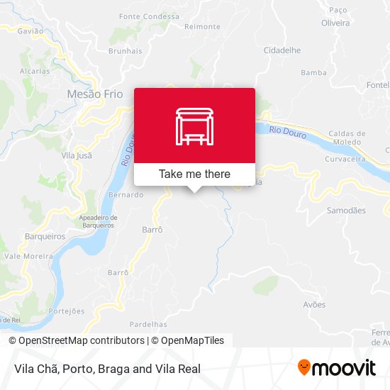 Vila Chã mapa
