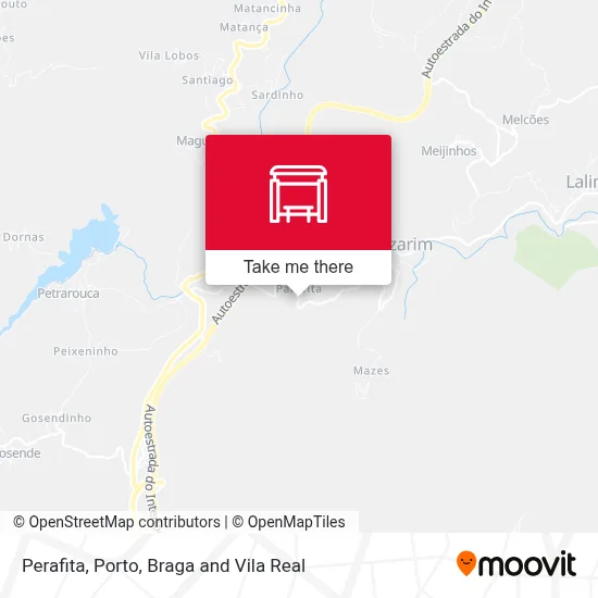 Perafita map
