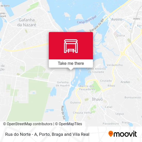 Rua do Norte - A map