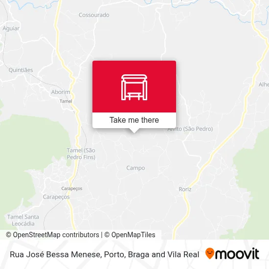 Rua José Bessa Menese map