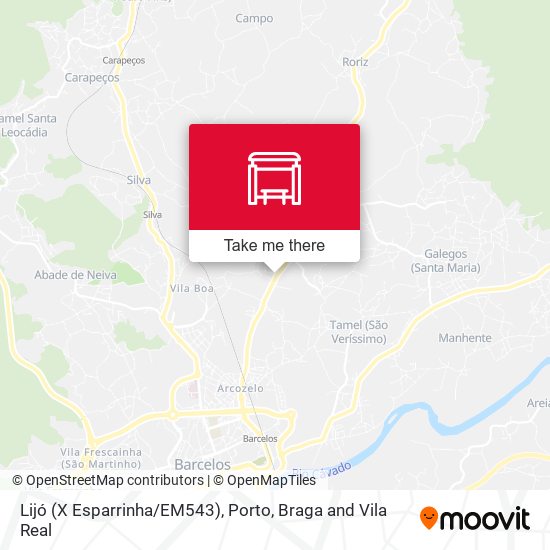 Lijó (X Esparrinha/EM543) map