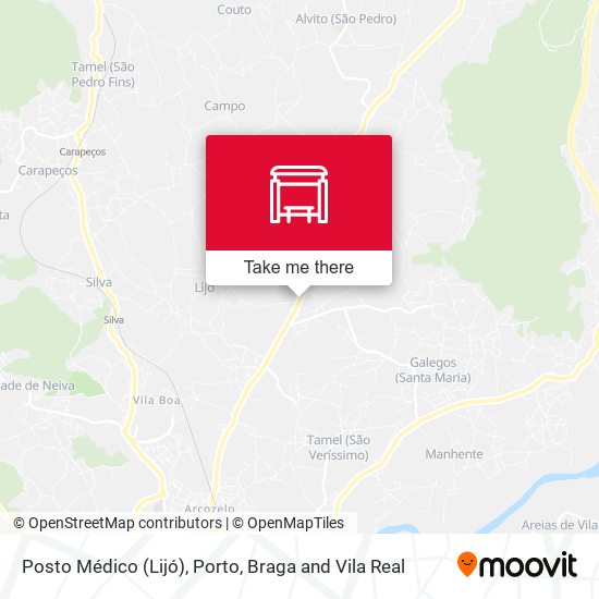 Posto Médico (Lijó) map