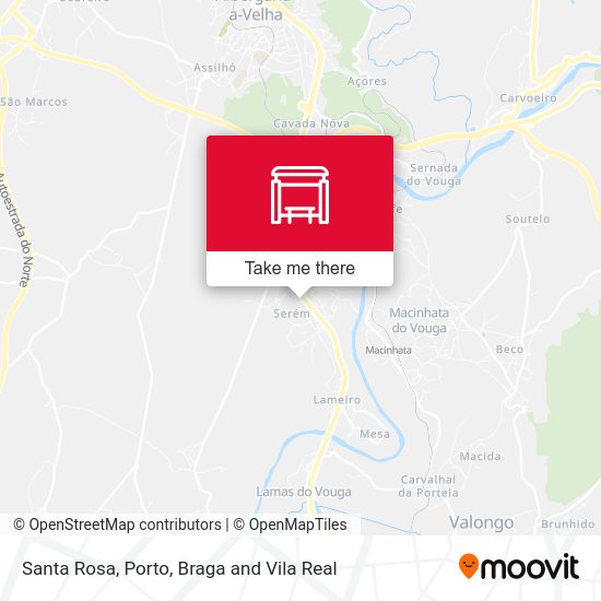 Santa Rosa map