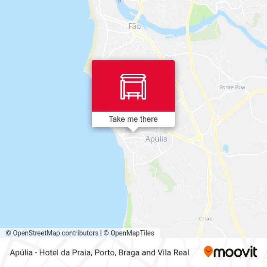 Apúlia - Hotel da Praia map