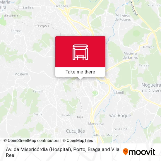 Av. da Misericórdia (Hospital) map