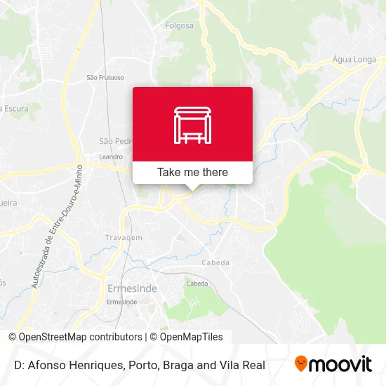 D: Afonso Henriques map