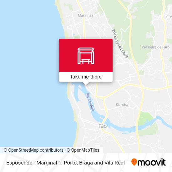 Esposende - Marginal 1 map