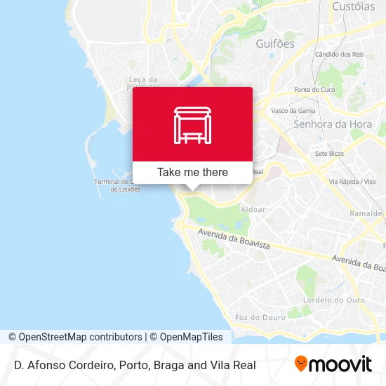 D. Afonso Cordeiro map