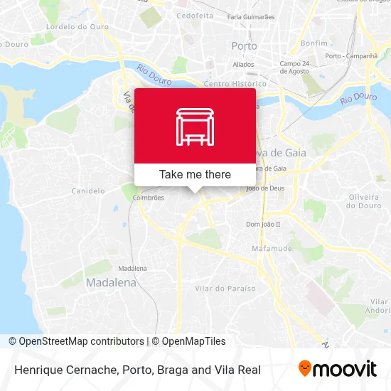 Henrique Cernache map