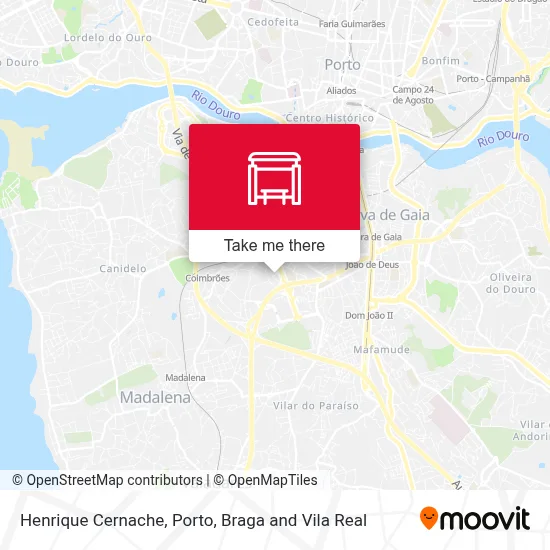 Henrique Cernache map