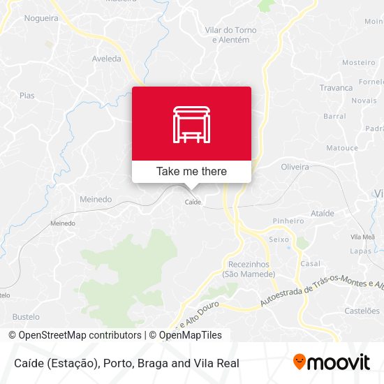 Caíde (Estação) map