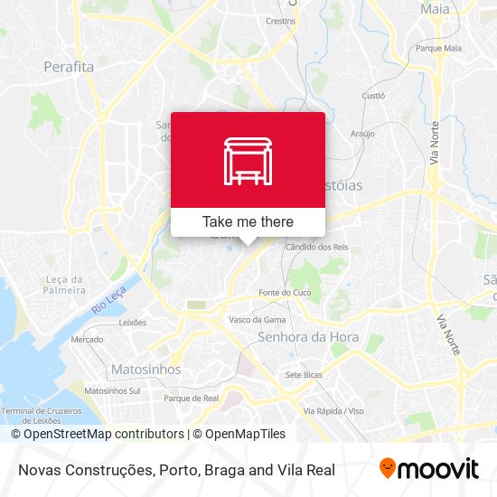 Novas Construções map