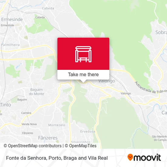 Fonte da Senhora map