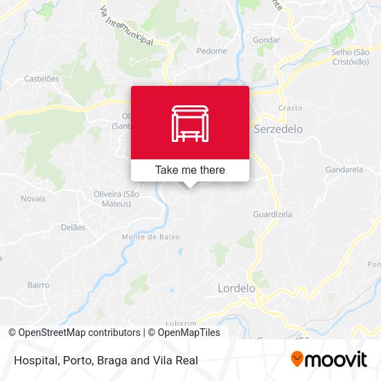 Hospital mapa