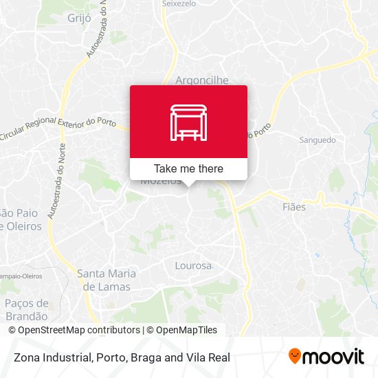 Zona Industrial mapa