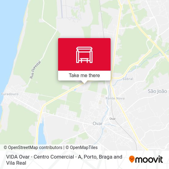 VIDA Ovar - Centro Comercial - A map
