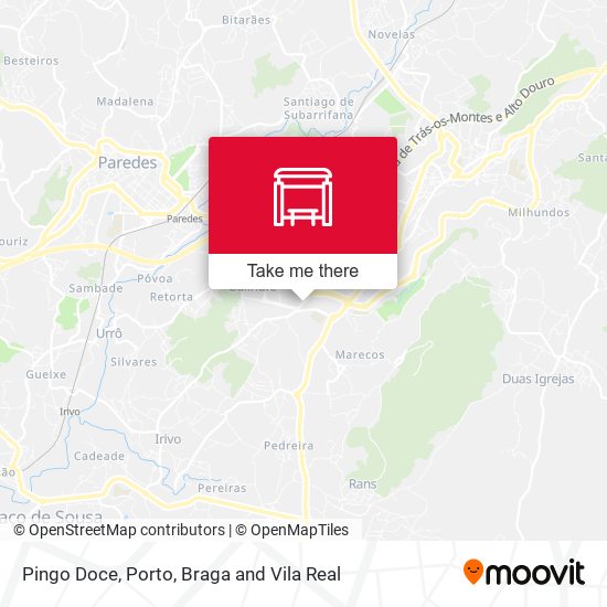 Pingo Doce map