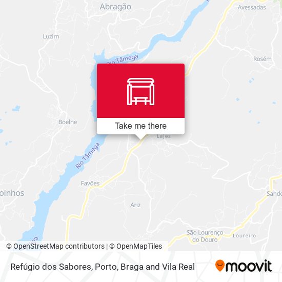 Refúgio dos Sabores map