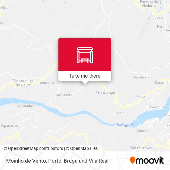 Moinho de Vento mapa