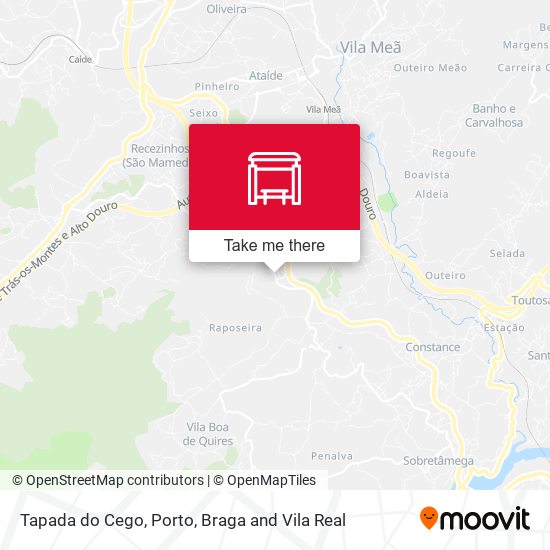 Tapada do Cego map