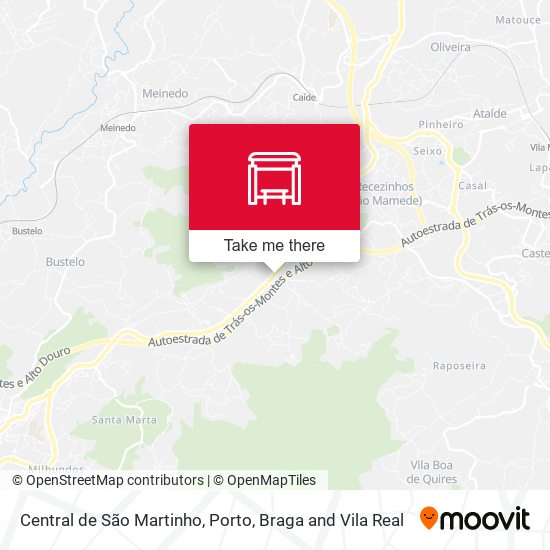 Central de São Martinho map
