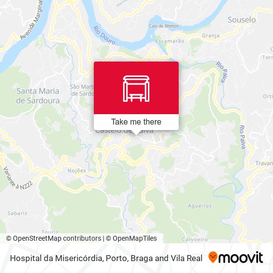 Hospital da Misericórdia map