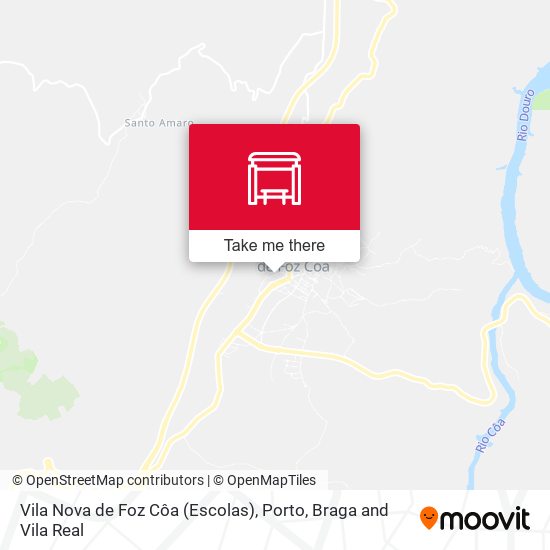 Vila Nova de Foz Côa (Escolas) map