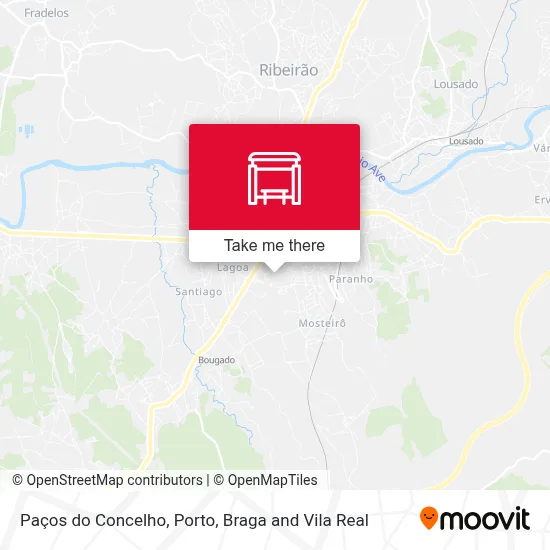 Paços do Concelho map