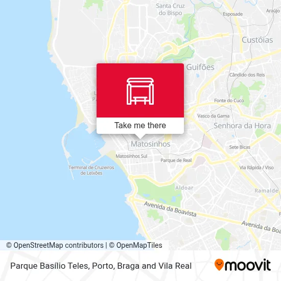 Parque Basílio Teles map