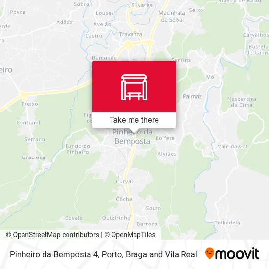 Pinheiro da Bemposta 4 map