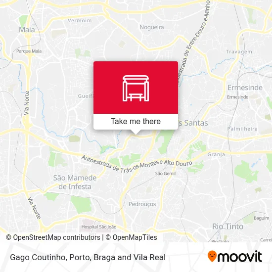 Gago Coutinho map