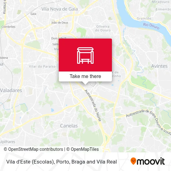Vila d'Este (Escolas) map