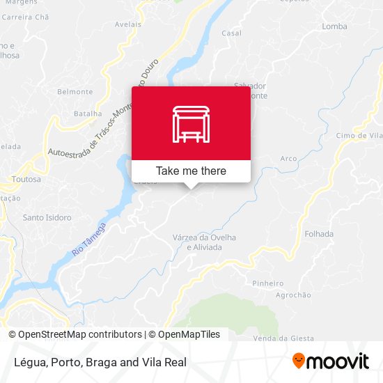 Légua map