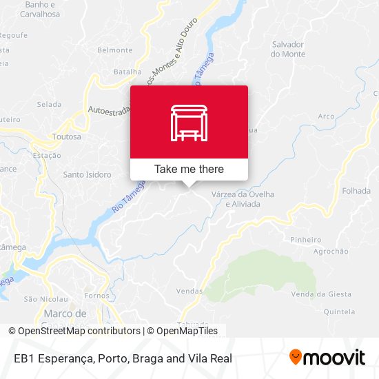 EB1 Esperança mapa