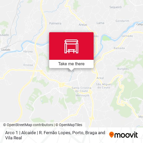 Arco 1 | Alcaide | R. Fernão Lopes map