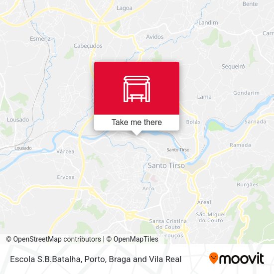 Escola S.B.Batalha mapa